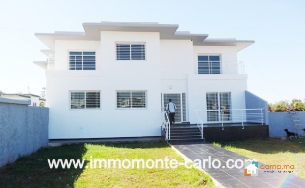 Jolie villa neuve à louer à Souissi